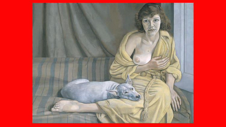  Lucian Freud, Girl with a White Dog 1950–1 © Tate