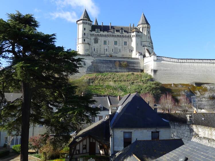 The view from the Hôtel Anne d'Anjou, Saumur