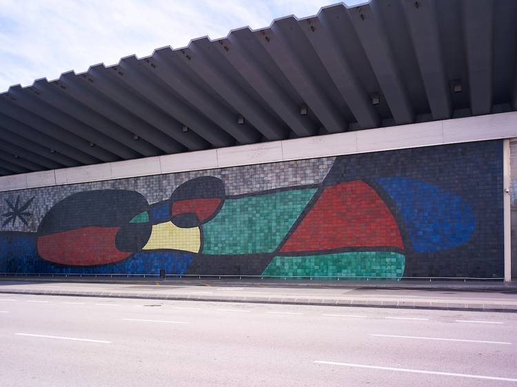 Mural de l'Aeroport