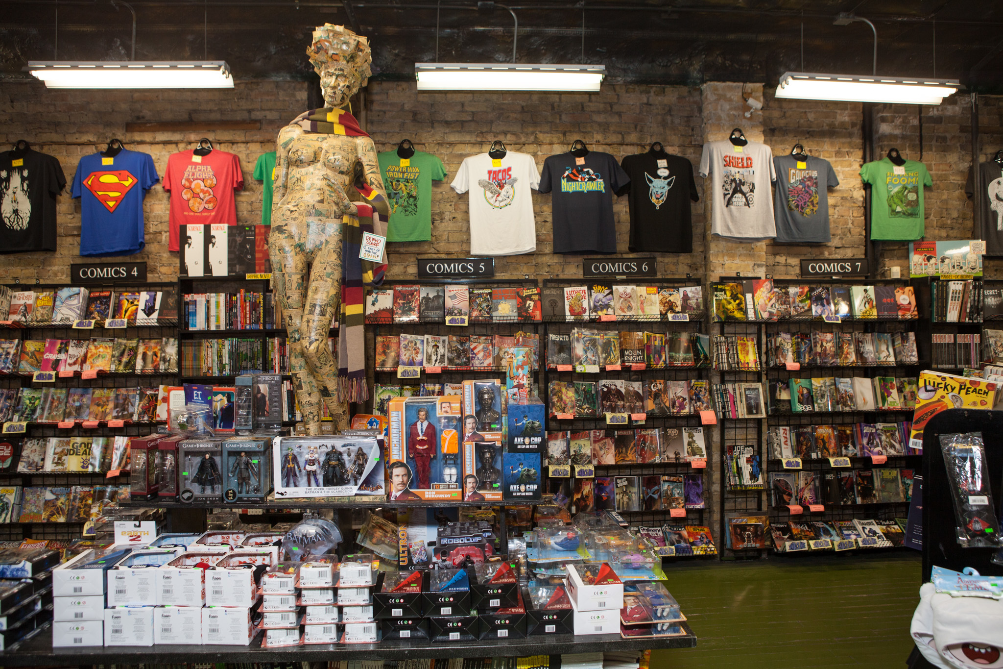 comic collector shops