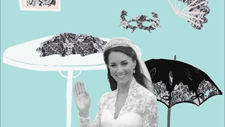 Dentelle : pris dans la toile 