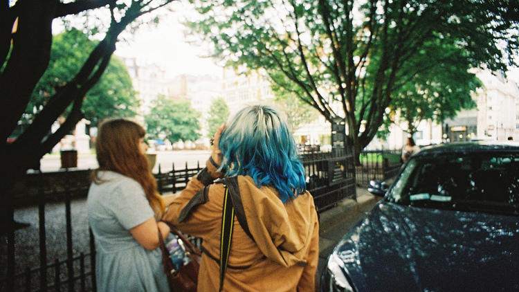 Blue rinse