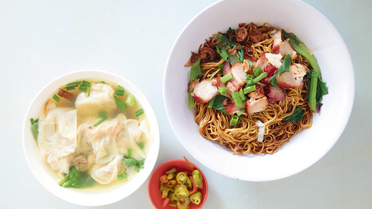 Wantan Mee at Restoran 168