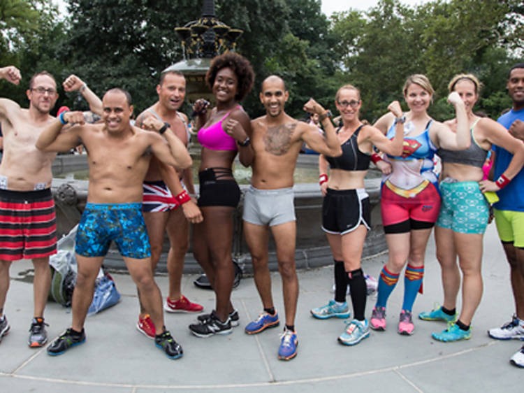 Cupid's Undie Run through Manhattan offers a charitable 'excuse to take  your pants off