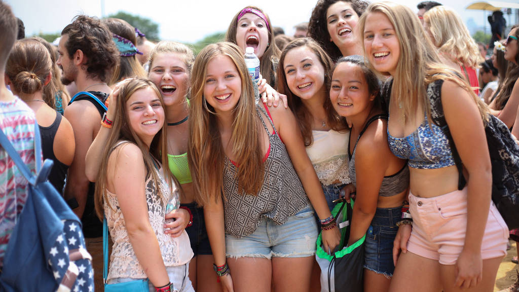 Lollapalooza Music Festival 2014, Friday: Faces In The Crowd