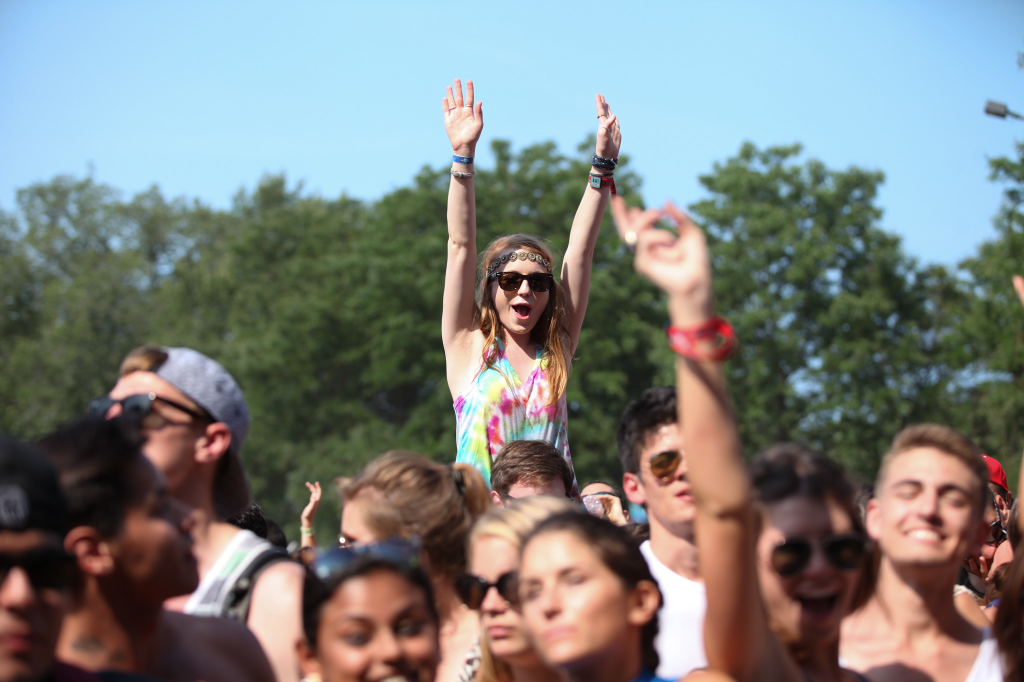 Lollapalooza Music Festival 2014, Saturday: Faces in the crowd