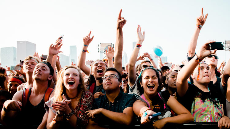 Grant Park is one big party as tens of thousands attend Lollapalooza 2014, August 2.