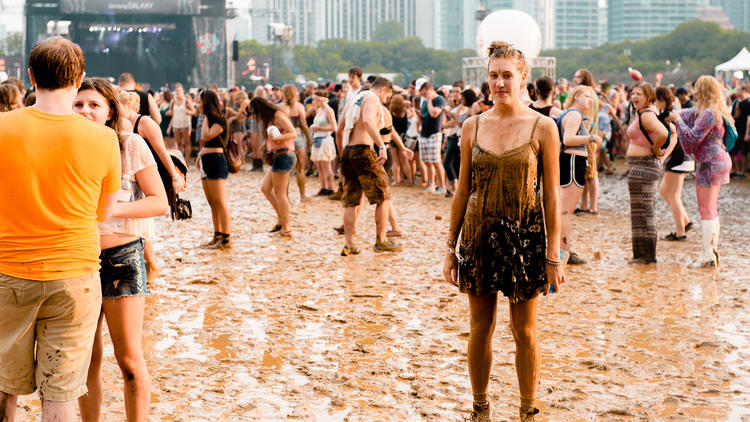 Grant Park is one big party as tens of thousands attend Lollapalooza 2014, August 3.