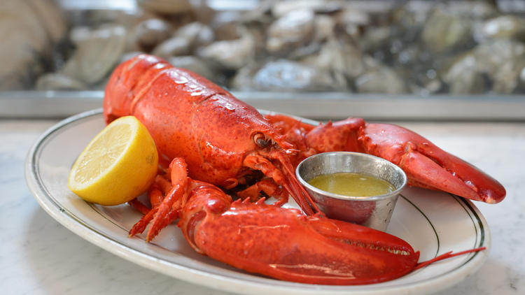 Whole Steamed Lobster