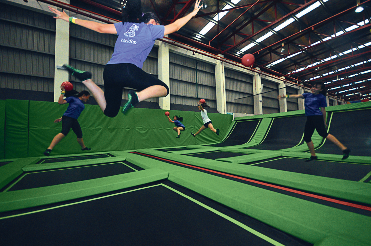 Inside Jump Street Trampoline Park Kuala Lumpur