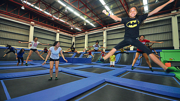 Jump Street trampoline park KL