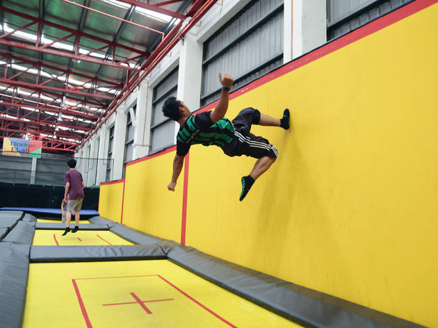 Inside Jump Street Trampoline Park Kuala Lumpur