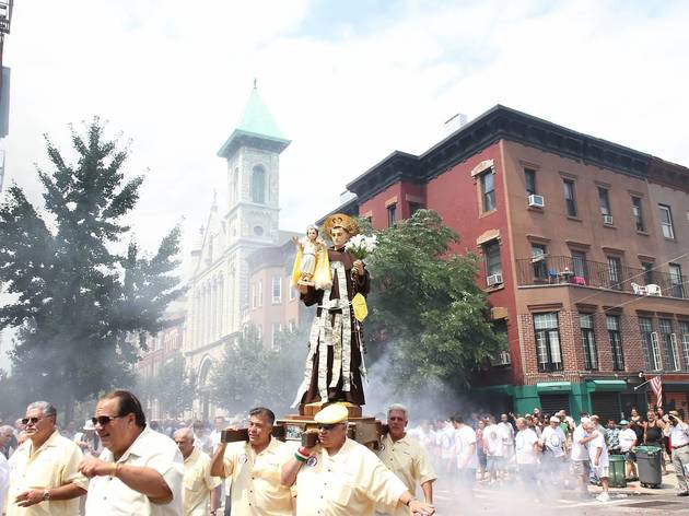 Giglio Society of East Harlem Saint Antonio Feast East Harlem Italian Festival