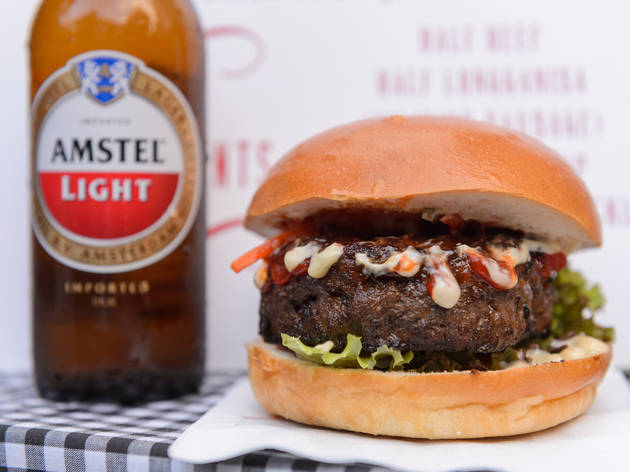 Jeepney won Time Out New York's 2014 Battle of the Burger Chori Burger at Jeepney