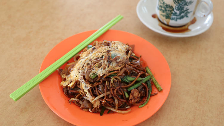 Char kuey teow at Kedai Kopi Yuyi