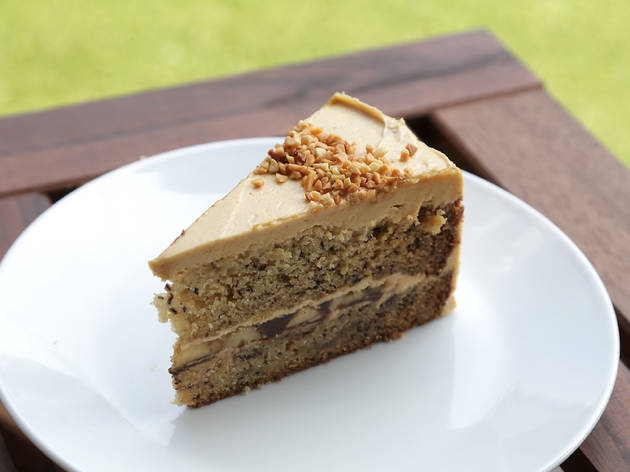 The King (chocolate, peanut butter and banana cake) at VCR The King (chocolate, peanut butter and banana cake) at VCR