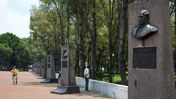 Explanada delegación Benito Juárez