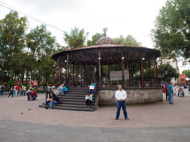 Explanada delegación Coyoacán Explanada delegación Coyoacán
