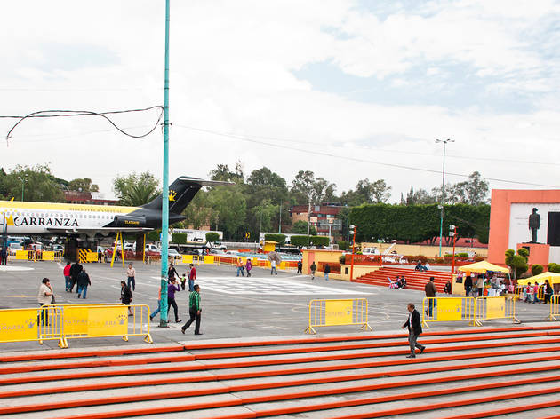 Explanada delegación Venustiano Carranza Explanada delegación Venustiano Carranza