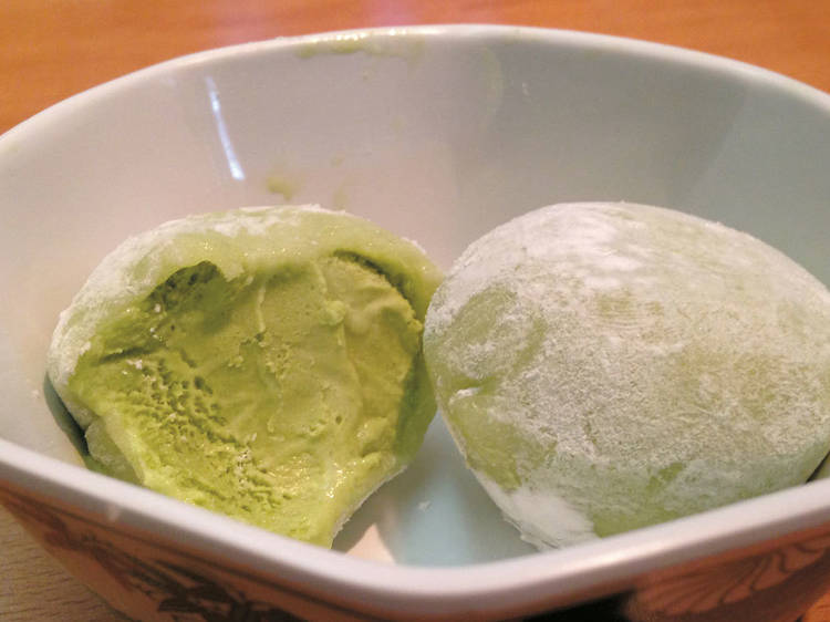 Moshi ice de té verde