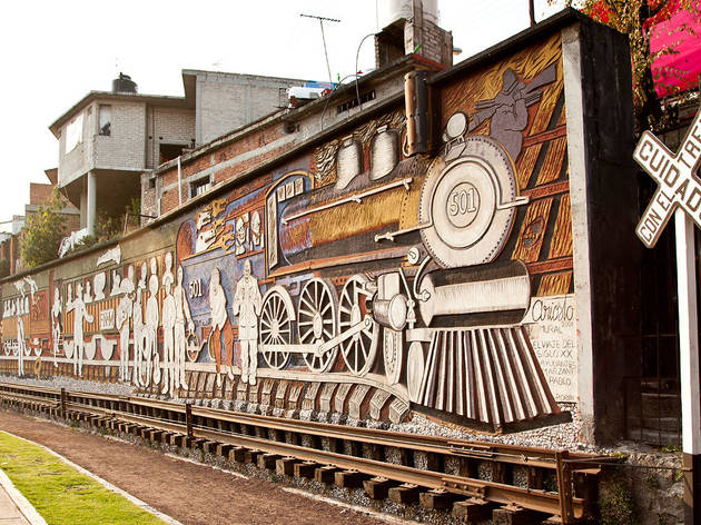 Mural Viaje del siglo XX Mural Viaje del siglo XX