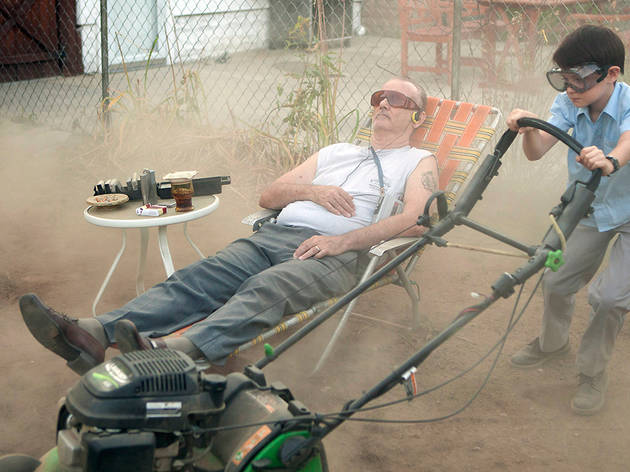 (L-R) BILL MURRAY and JAEDEN LIEBERHER star in ST. VINCENT