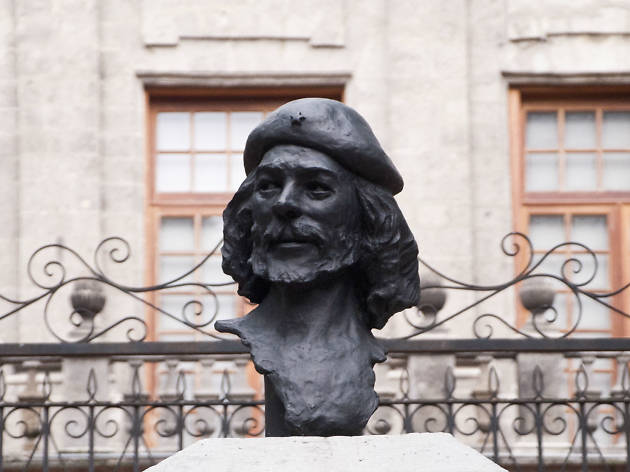 Busto Che Guevara Busto del Ché Guevara en la CDMX