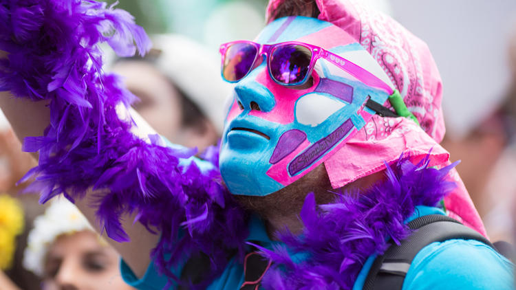 Crazy costumes at North Coast Music Festival 2014