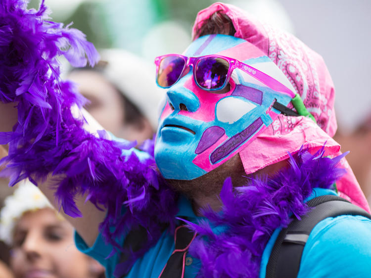 Crazy costumes at North Coast Music Festival 2014