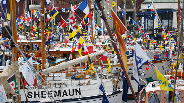 St Katharine Docks Classic Boat Festival