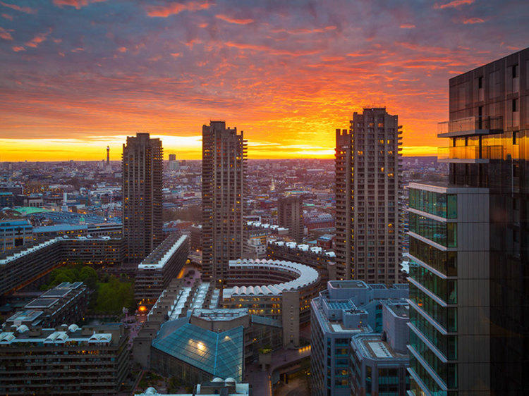 40 glowing photos of London at sunset