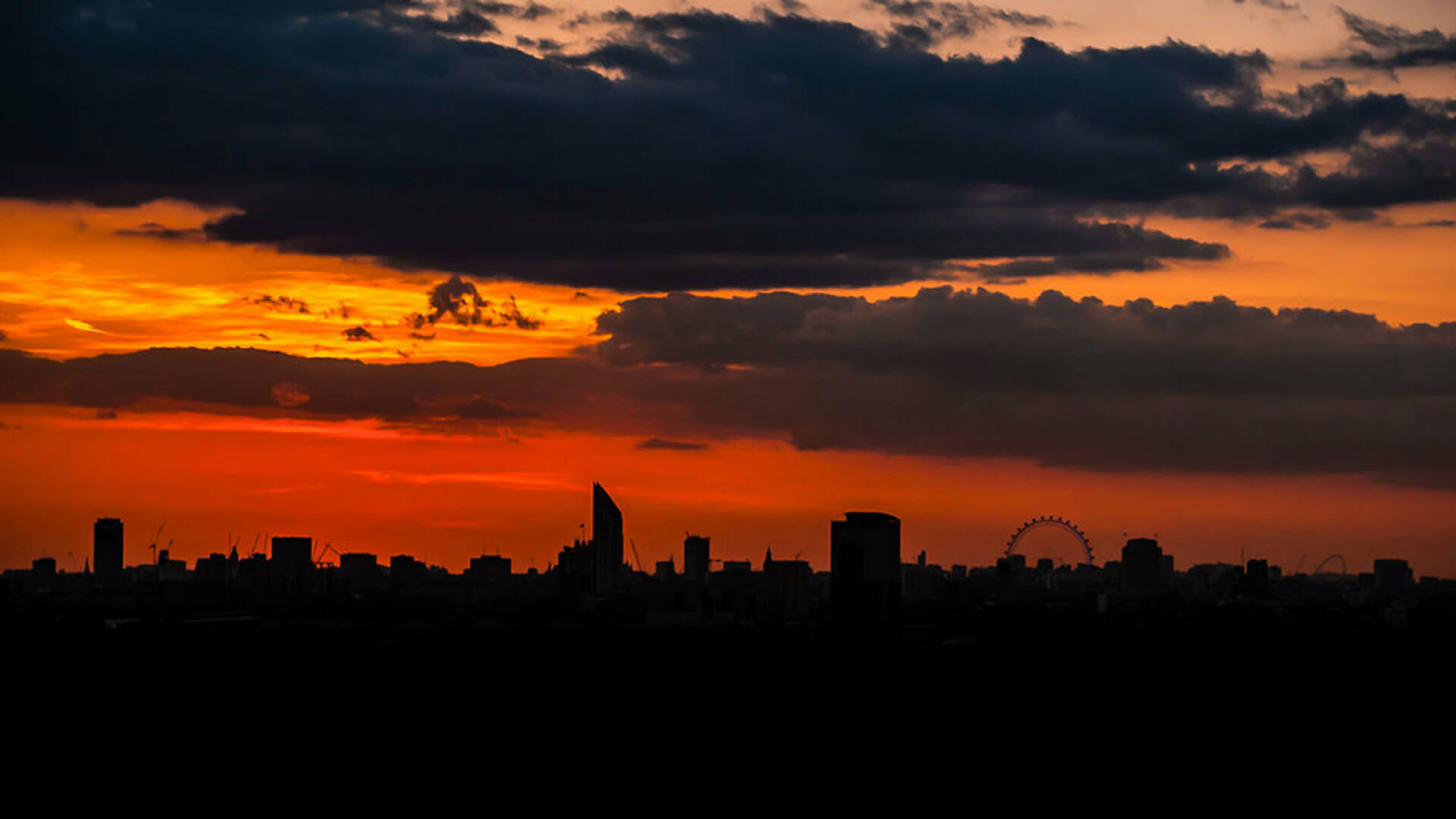 40 glowing photos of London at sunset