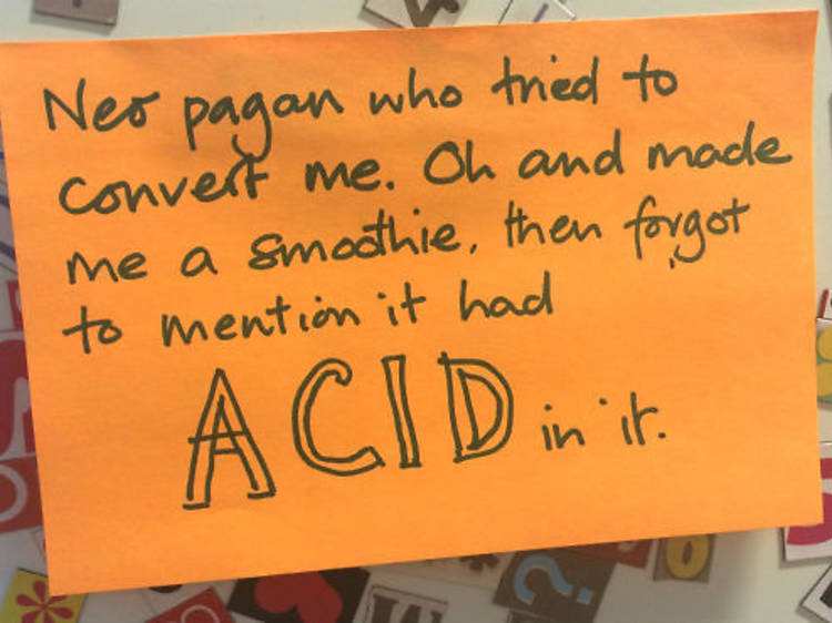 Sticky-note confessions: roommate horror stories