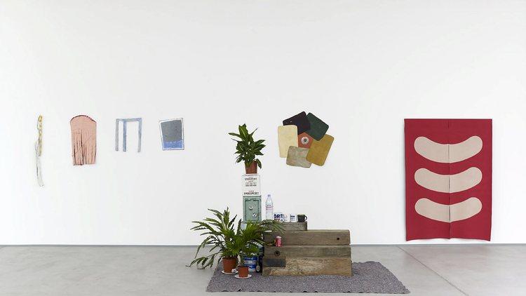 Adriano Costa (Installation view of 'Touch me I am geometrically sensitive' at Sadie Coles)