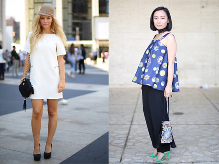 The best street-style looks from the opening day of New York Fashion Week