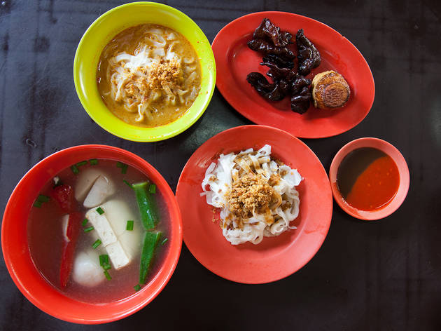 Curry chee cheong fun at Yap Hup Kee Curry chee cheong fun at Yap Hup Kee