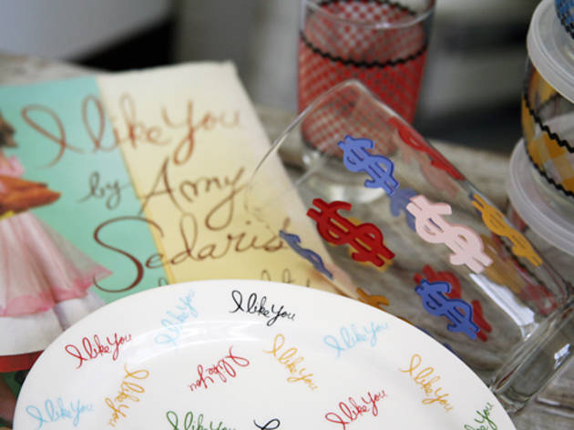 The "I Like You" line from Amy Sedaris, at Fishs Eddy
