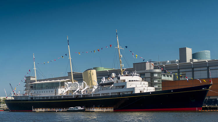 The Royal Yacht Britannia