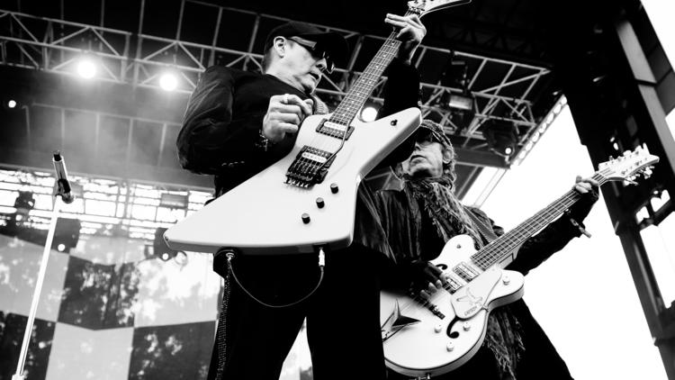 Attendees enjoy a punk rock carnival and watch Cheap Trick during the final day of Riot Fest Chicago on September 14, 2014.