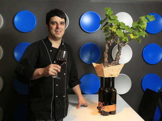 Barcelona 23/07/2014 time out gastronomia restaurante floreta chef xavi jovells plato atun con salmorejo foto Ferran Nadeu