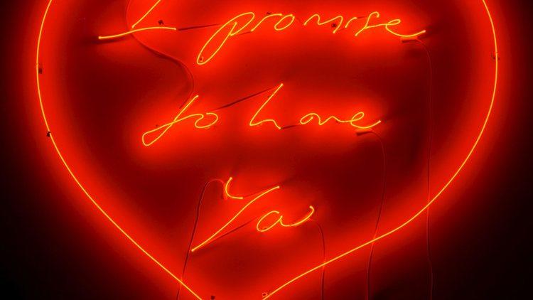 Tracey Emin ('I Promise to Love You')