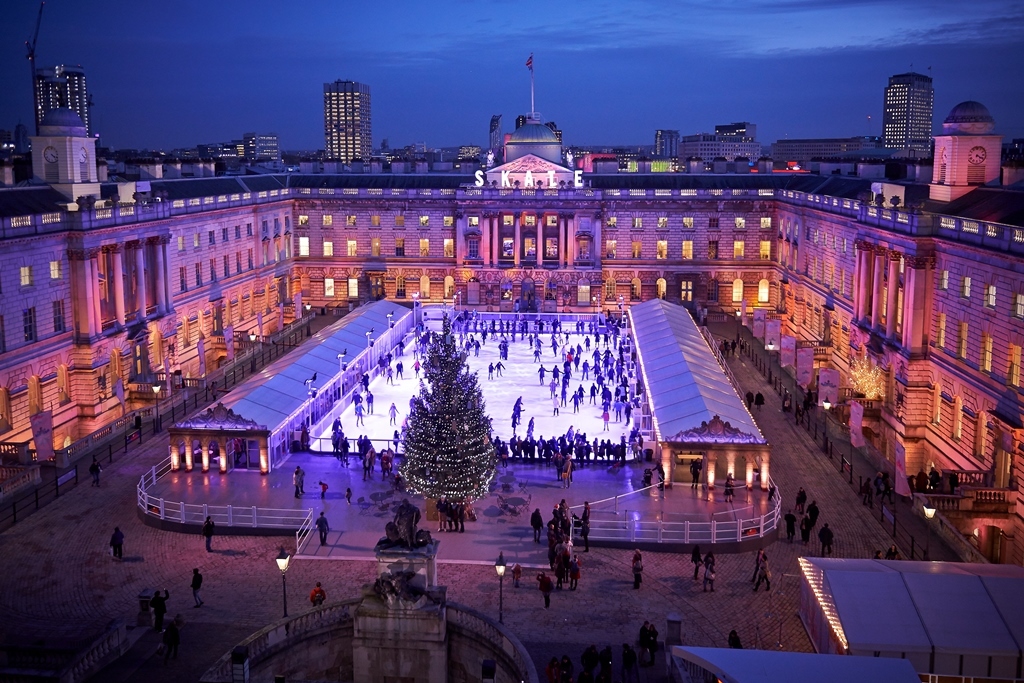 Skate, Somerset House, London, UK