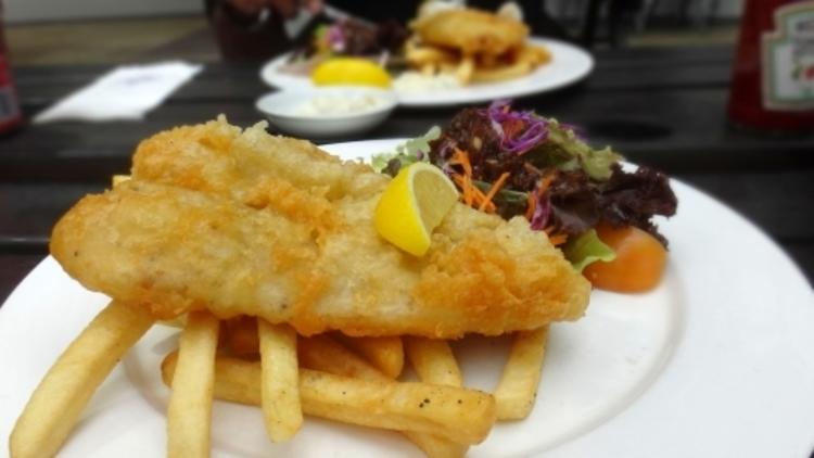 Blue Reef Fish &amp; Chips