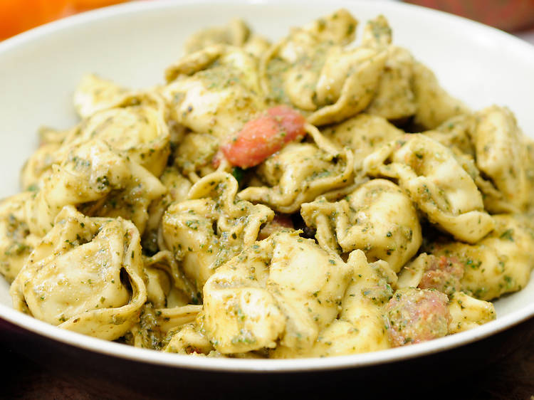 El MAC Festival en el Parque de la Ciutadella: Tortellinis de queso con pesto