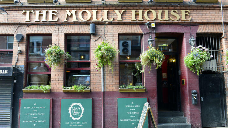 The Molly House, Manchester, Exterior