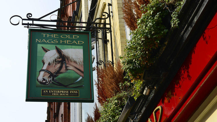 The Old Nag's Head, Manchester, Sign