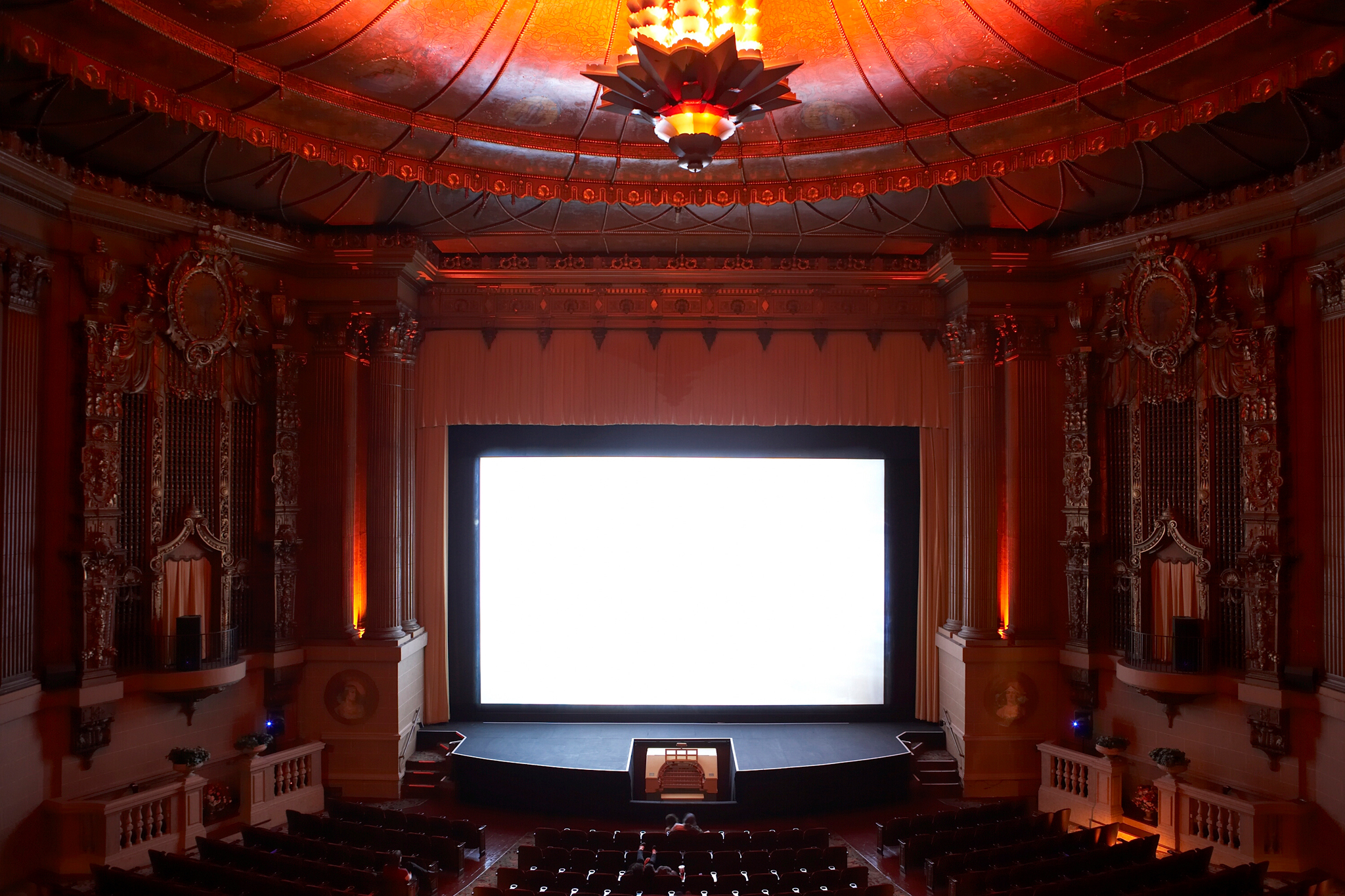 Theatre in use. Castro Theatre. Theater. Movie Theater in San Francisco. San Jose Repertory Theatre.