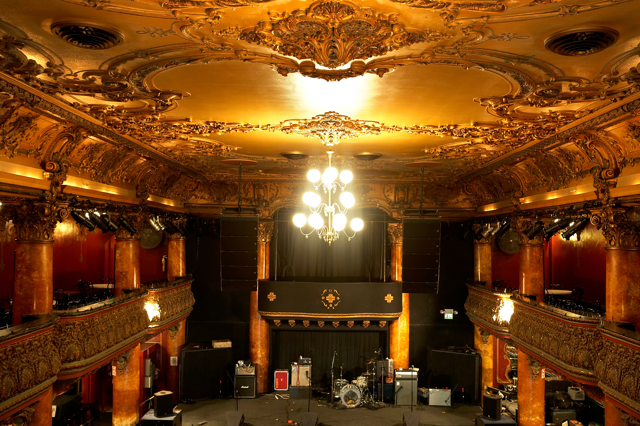 Great American Music Hall Seating Chart