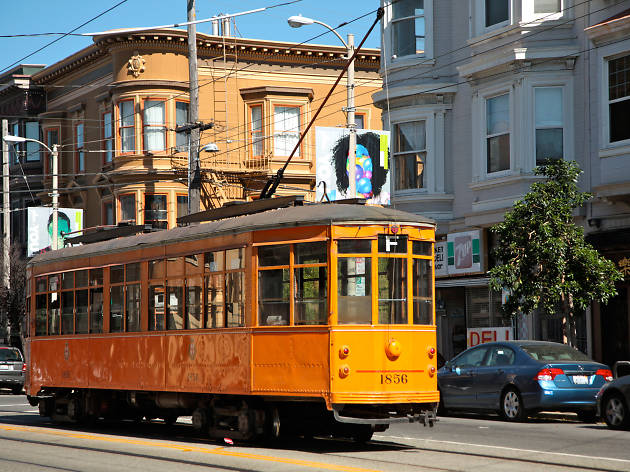 Streetcar in San Francisco Streetcar in San Francisco