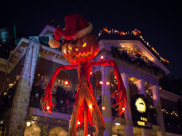 Celebrate Halloween and Christmas at the same time at Disneyland